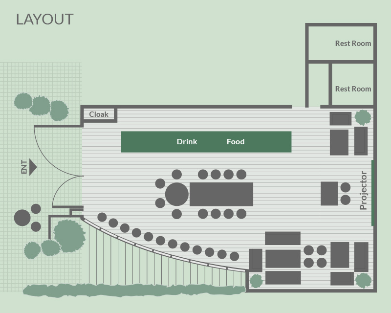 店内レイアウト